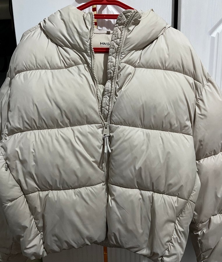 Bej Kadın Kışlık Mont - Görsel 4