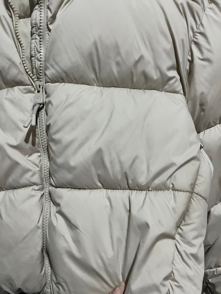 Bej Kadın Kışlık Mont - Görsel 3