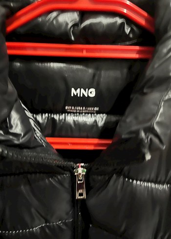 Dik Yaka Kadın Siyah Kışlık ince şişme mont - Görsel 3