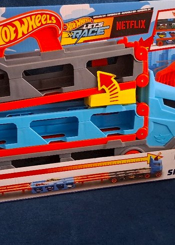 Hot Wheels Sürat Pistli Tır - Görsel 9