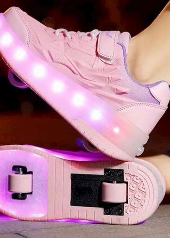 Led Işıklı Patenli Spor Ayakkabı 39 Numara - Görsel 2