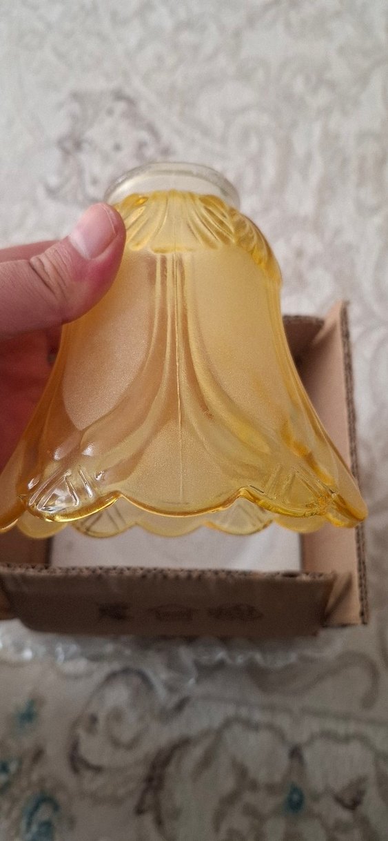 Bej Vintage Lamba Abajur Başlığı - Görsel 3