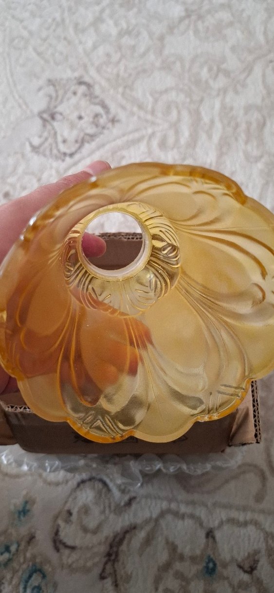 Bej Vintage Lamba Abajur Başlığı - Görsel 5