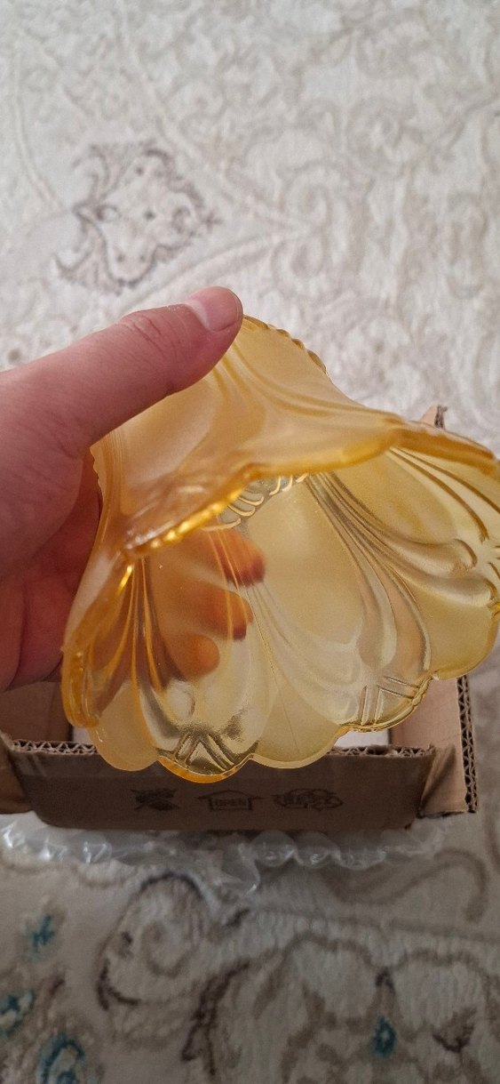 Bej Vintage Lamba Abajur Başlığı - Görsel 4