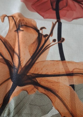 Kirlent Kılıfı 44*44 Keten - Görsel 4