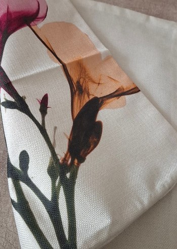 Kirlent Kılıfı 44*44 Keten - Görsel 5