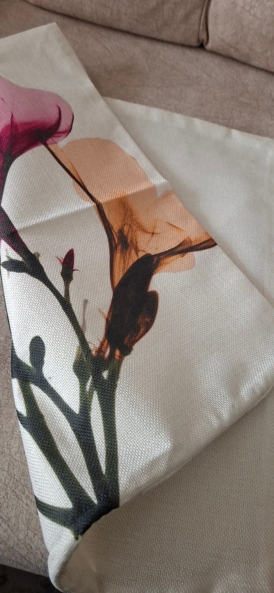 Kirlent Kılıfı 44*44 Keten - Görsel 5