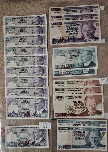 hazır koleksiyon yerli ve yabancı para koleksiyonu - Görsel 4