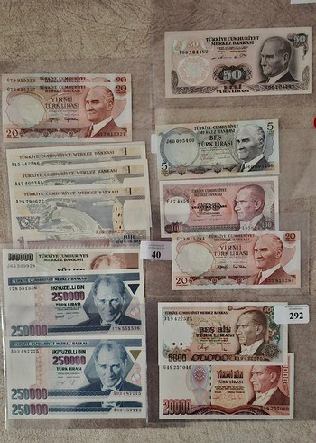 hazır koleksiyon yerli ve yabancı para koleksiyonu - Görsel 3