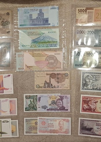 hazır koleksiyon yerli ve yabancı para koleksiyonu - Görsel 10