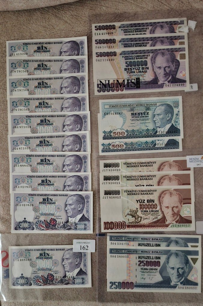 hazır koleksiyon yerli ve yabancı para koleksiyonu - Görsel 4