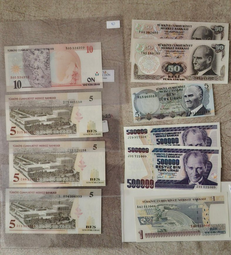 hazır koleksiyon yerli ve yabancı para koleksiyonu - Görsel 2