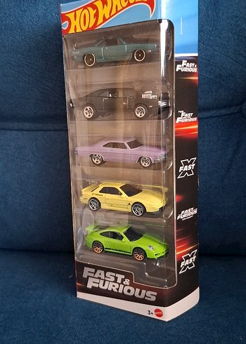 Hot Wheels Hızlı ve Öfkeli 5'li Oyuncak Araba Seti