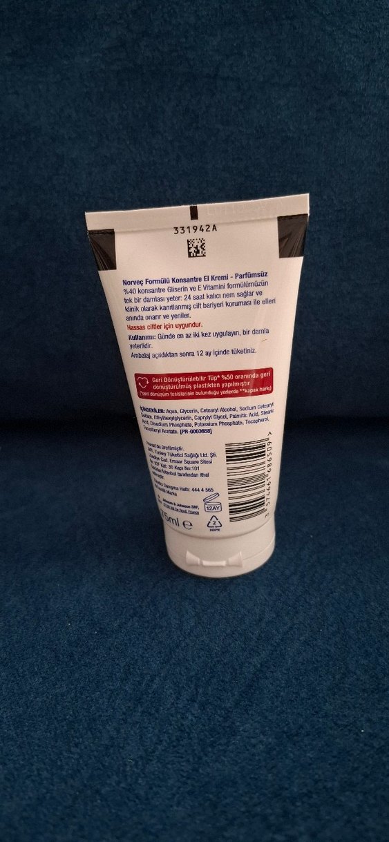 Neutrogena Konsantre Parfümsüz El Kremi - Görsel 2