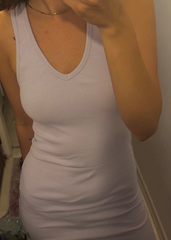Pull and Bear Lila elbise