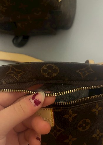 Louis Vuitton Kahverengi Deri Kadın Sırt Çantası bel çantası - Görsel 6