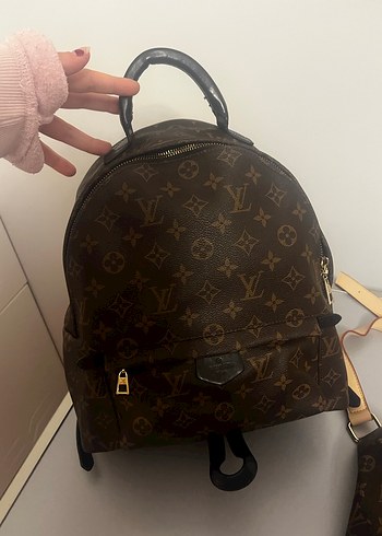 Louis Vuitton Kahverengi Deri Kadın Sırt Çantası bel çantası - Görsel 2