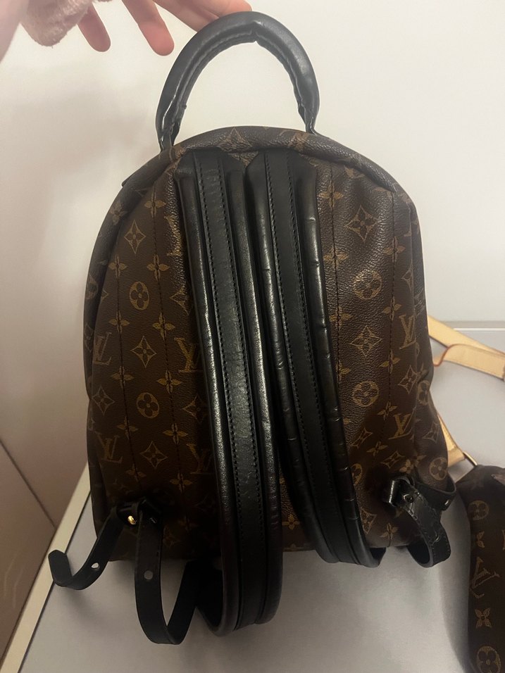 Louis Vuitton Kahverengi Deri Kadın Sırt Çantası bel çantası - Görsel 3