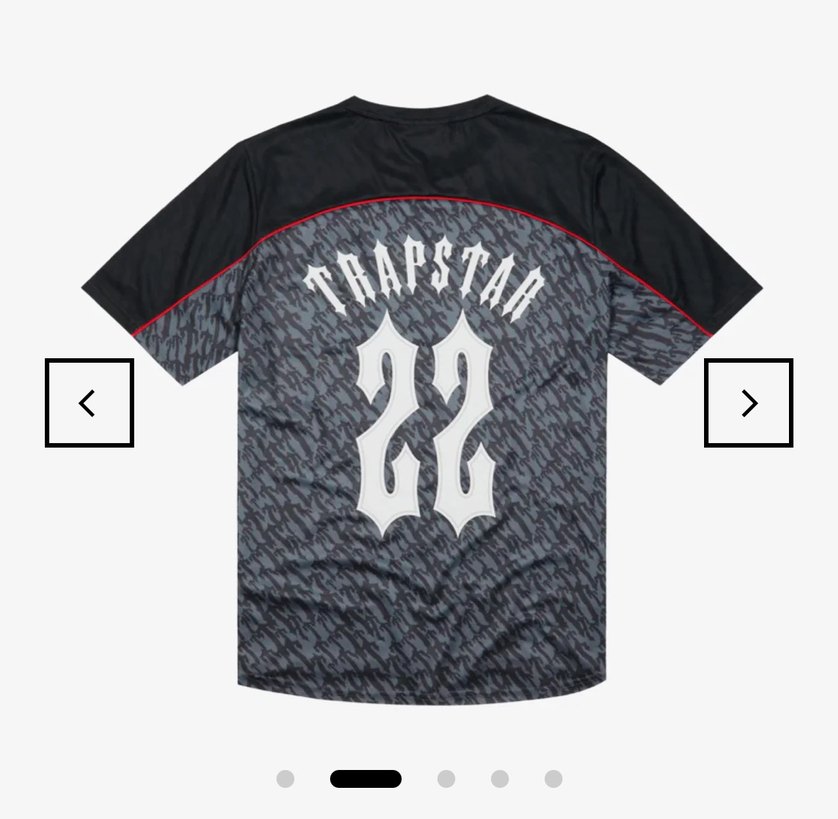 Trapstar Siyah Gri Erkek Forma - Görsel 2