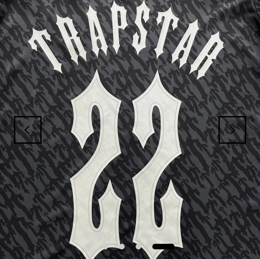 Trapstar Siyah Gri Erkek Forma - Görsel 3