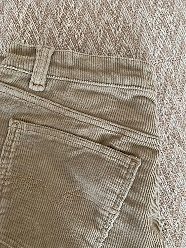 32 Beden Vintage Kadife Pantolon