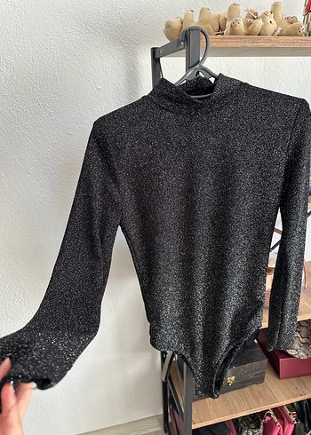 Gri Simli Balıkçı Yaka Kadın zıbın modeli - Görsel 2