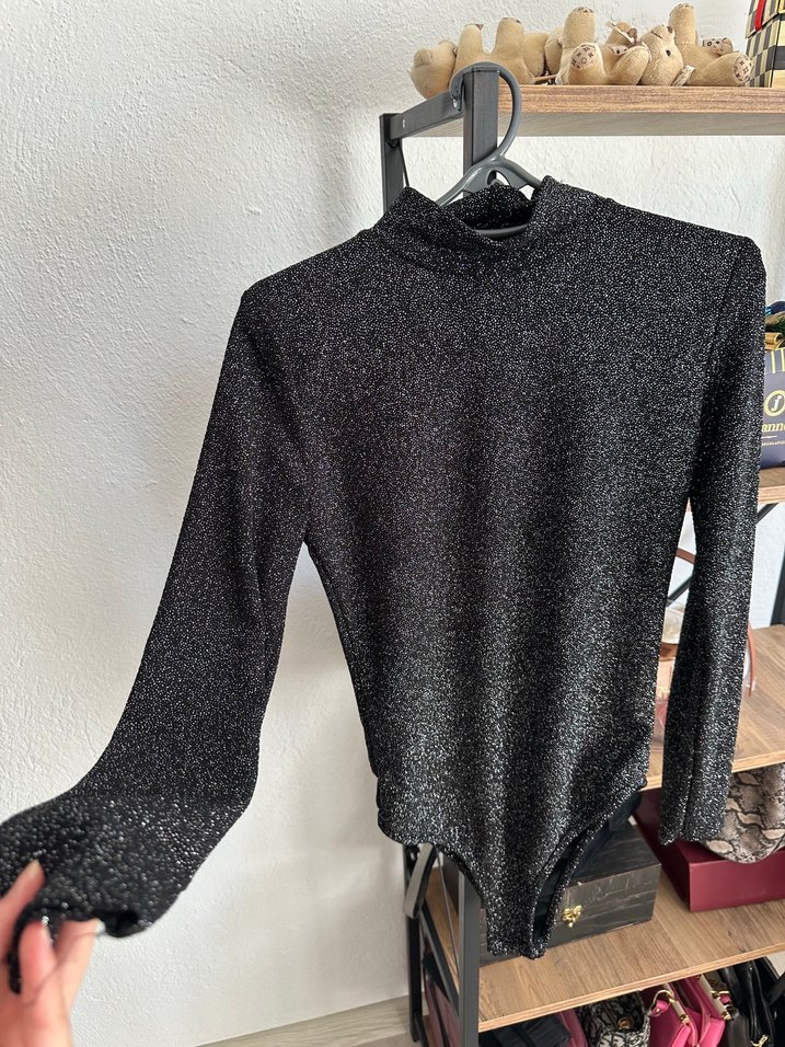 Gri Simli Balıkçı Yaka Kadın zıbın modeli - Görsel 2