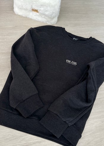 Vena Jeans Gri Uzun Kollu Kadın Sweatshirt - Görsel 2