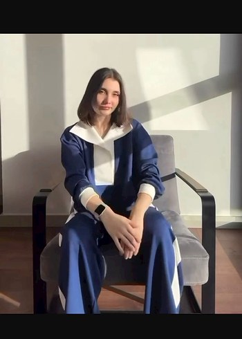Oysho Mor Bağcıklı Salaş Eşofman Takımı