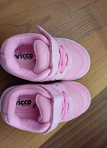 Vicco Vicco kız bebek pembe spor ayakkabı 