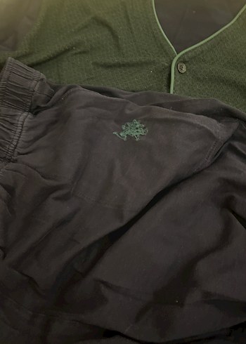 Düğmeli Uzun Kollu Erkek Pijama Takımı - Görsel 4