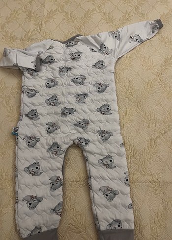 Kidzee Gri Desenli Çocuk Uyku Tulumu - Görsel 7