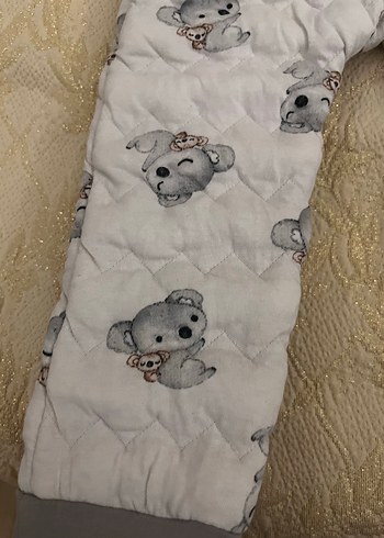 Kidzee Gri Desenli Çocuk Uyku Tulumu - Görsel 5