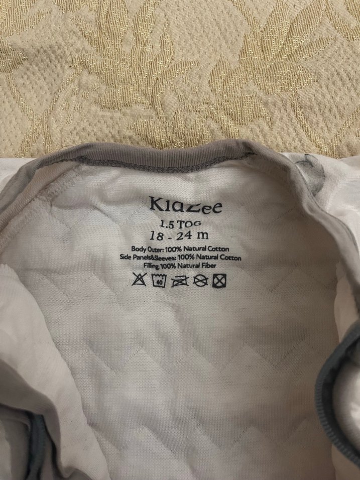 Kidzee Gri Desenli Çocuk Uyku Tulumu - Görsel 2