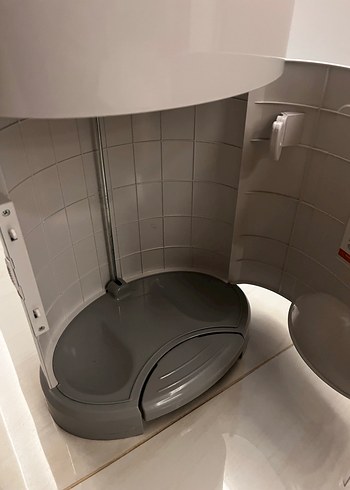 Korbell Ayak Pedallı Bebek Bezi Çöp Kutusu - Görsel 7