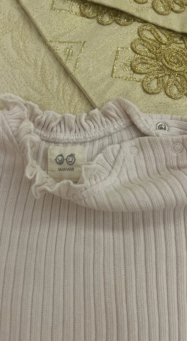 Kız Çocuk Bej Fitilli Balıkçı Yaka Kazak - Görsel 2