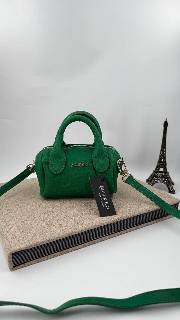 Vakko Süet Kadın Çanta - Görsel 2