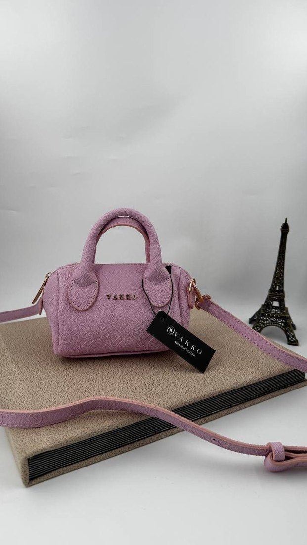 Vakko Süet Kadın Çanta - Görsel 3