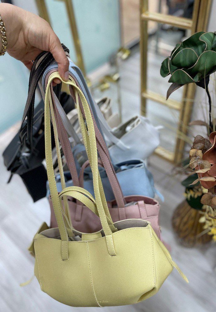 Siyah Deri Kadın Çanta - Görsel 2