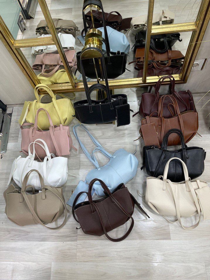 Siyah Deri Kadın Çanta - Görsel 4