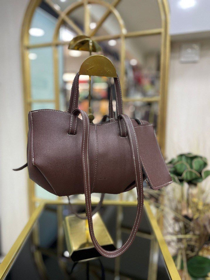 Siyah Deri Kadın Çanta - Görsel 5