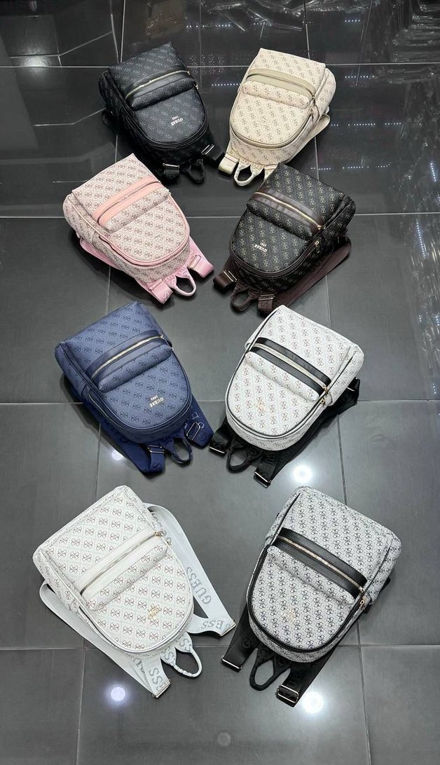 Nakışlı Çok Renkli Kadın Sırt Çantası - Görsel 3