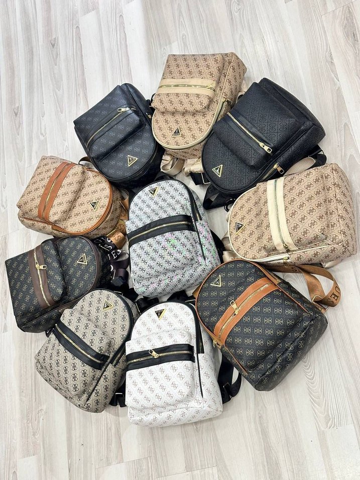 Kadın Deri Sırt Çantası - Sokak Stili - Görsel 2