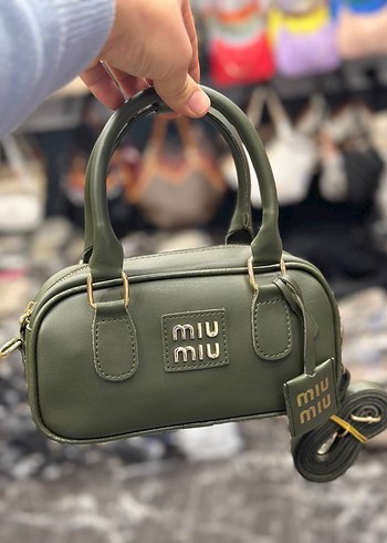 Miu Miu Beyaz Deri Kadın Çanta - Görsel 9