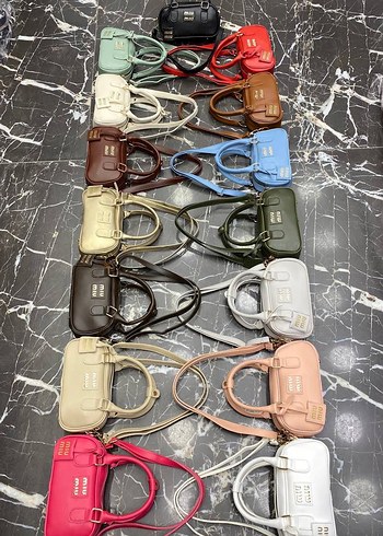 Miu Miu Beyaz Deri Kadın Çanta - Görsel 10