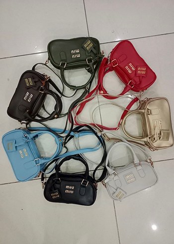 Miu Miu Beyaz Deri Kadın Çanta - Görsel 13