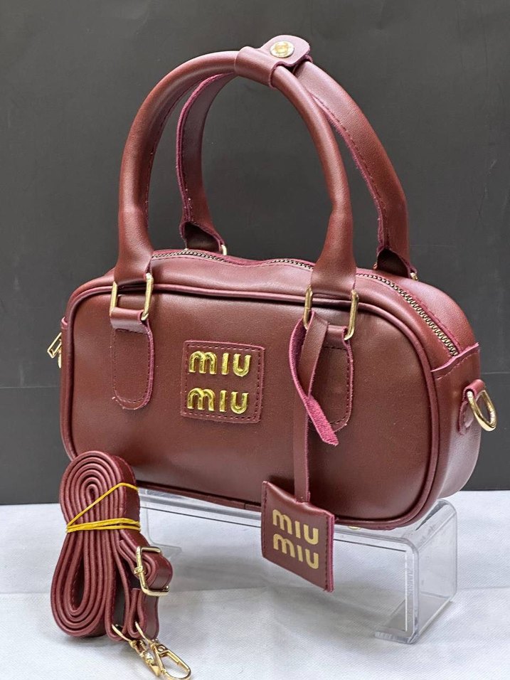 Miu Miu Beyaz Deri Kadın Çanta - Görsel 2