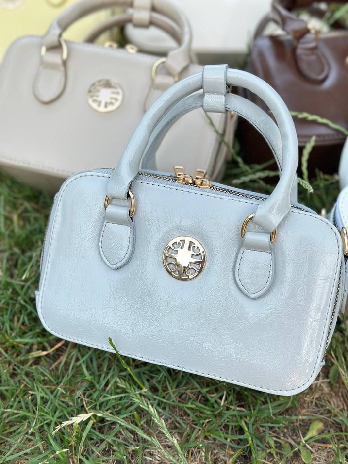 Kahverengi Deri Kadın El Çantası - Görsel 3