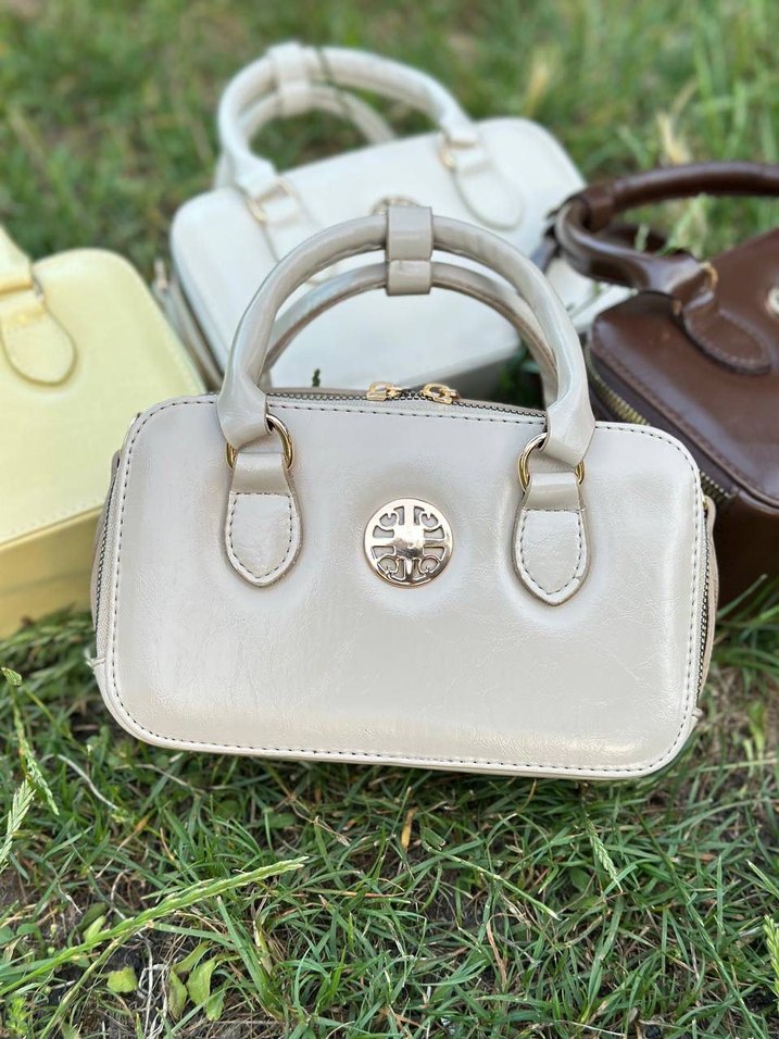 Kahverengi Deri Kadın El Çantası - Görsel 5