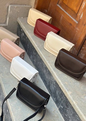 Bej Renkli Modern Klasik Deri Kadın Çanta - Görsel 2